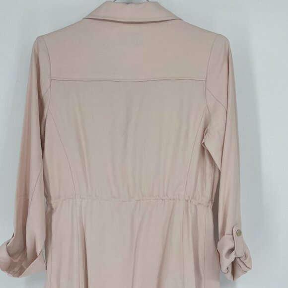 Kismet Pastel Pink Utility rayon soft Jacket xs - Picture 13 of 16